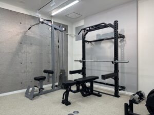 パーソナルジムアヴニール明石店のトレーニングスペース