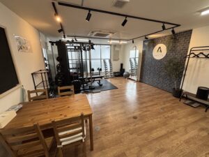 パーソナルジムアヴニール藤井寺店のトレーニングスペース