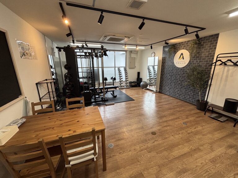 パーソナルジムアヴニール藤井寺店のトレーニングスペース