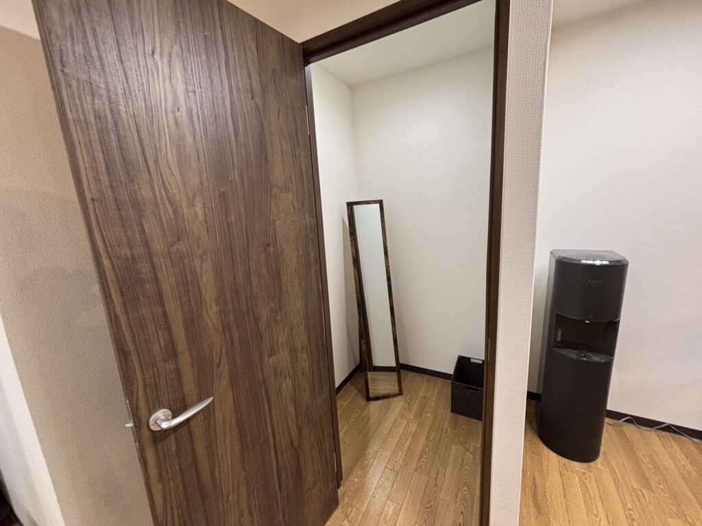 パーソナルジムアヴニール藤井寺2号店の更衣室