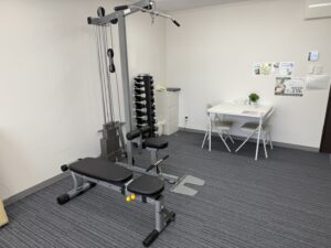 パーソナルジムアヴニール八尾2号店のトレーニングスペース